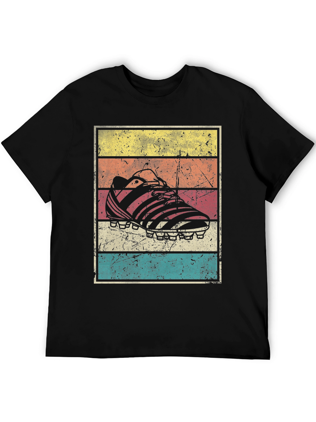 Retro Soccer Cleat Graphic T-Shirt