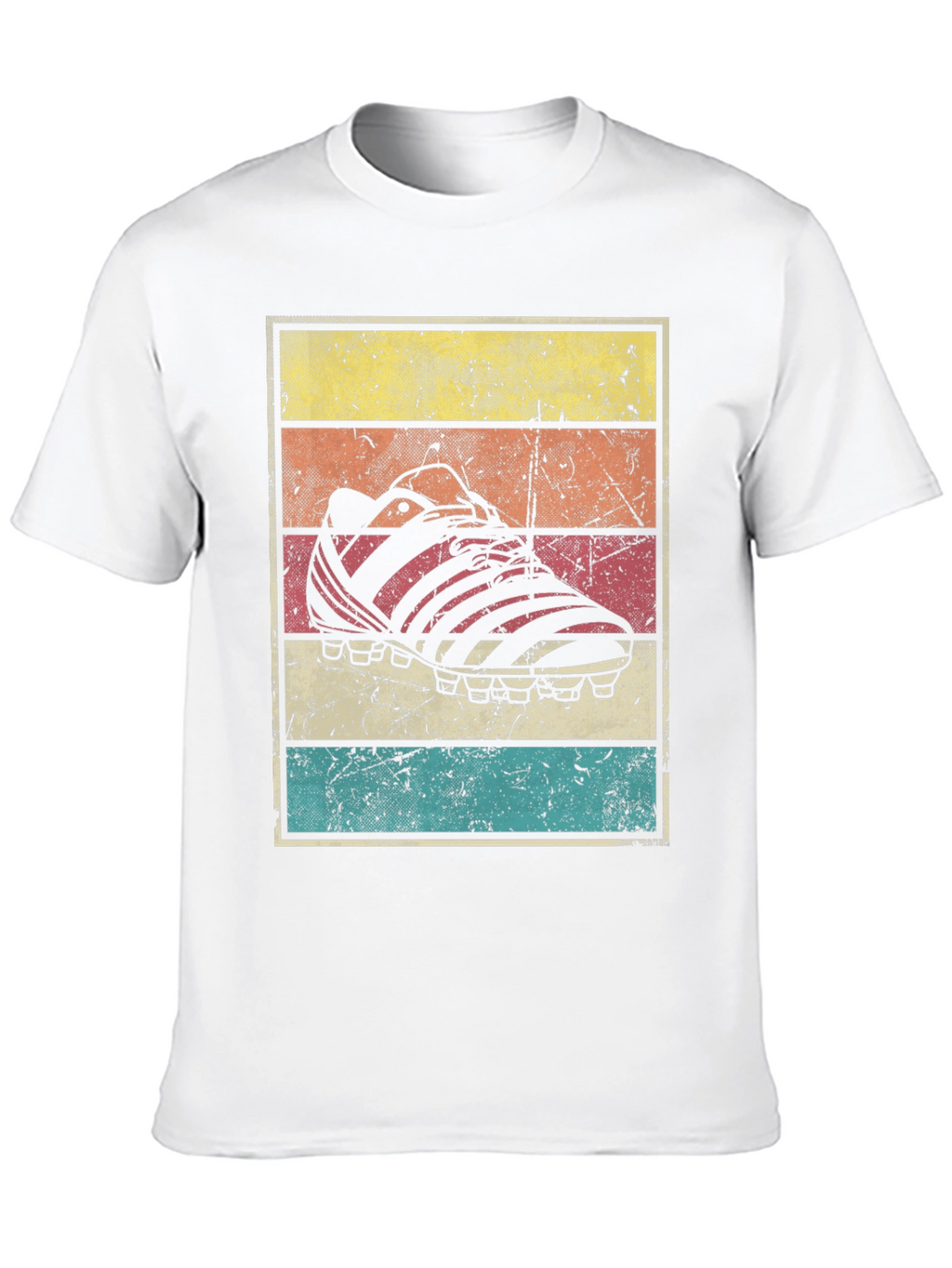 Retro Soccer Cleat Graphic T-Shirt