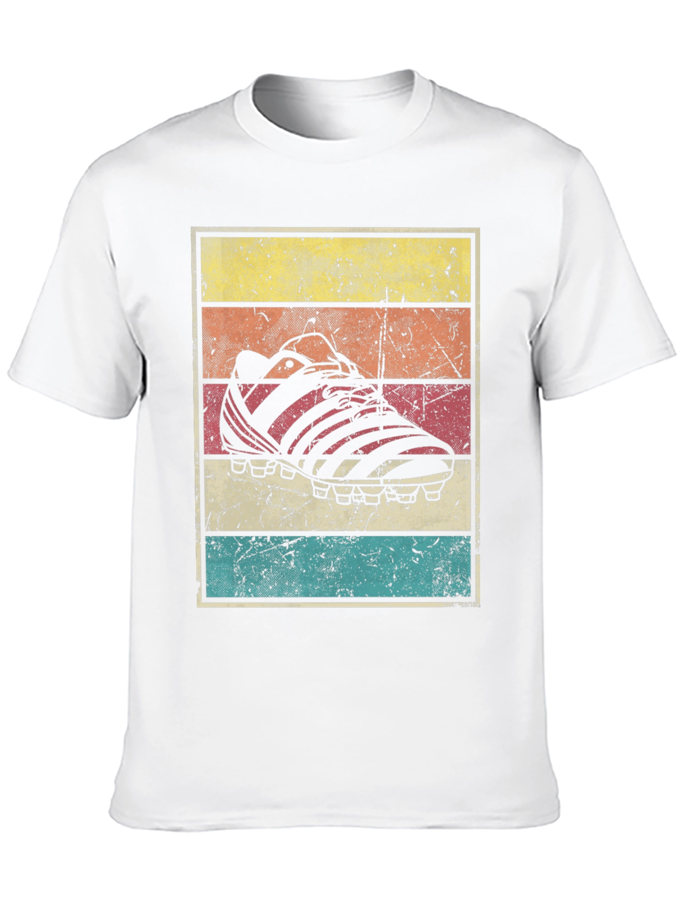 Retro Soccer Cleat Graphic T-Shirt