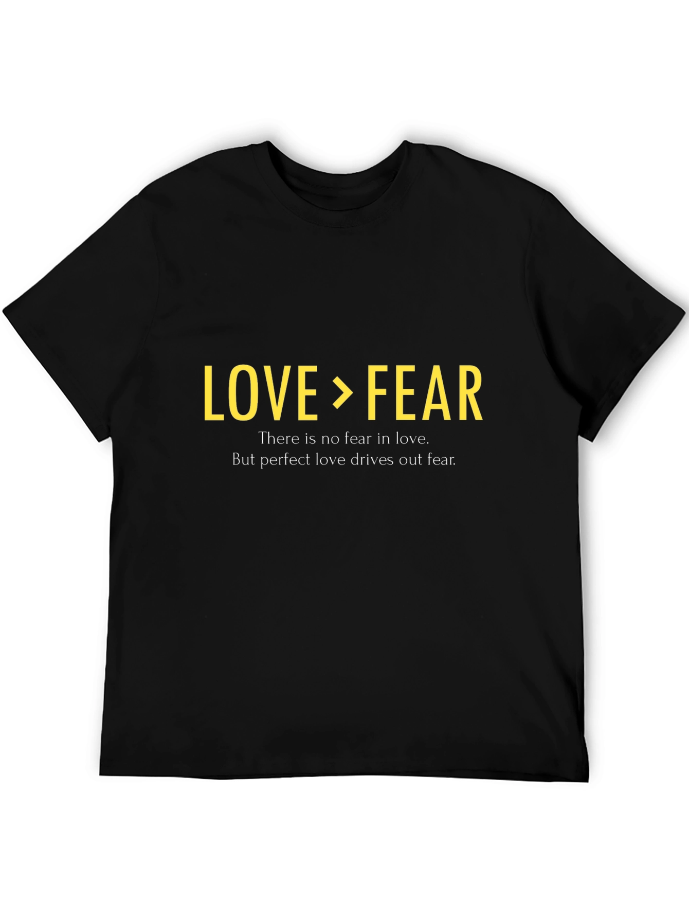 Love Over Fear Graphic T-Shirt