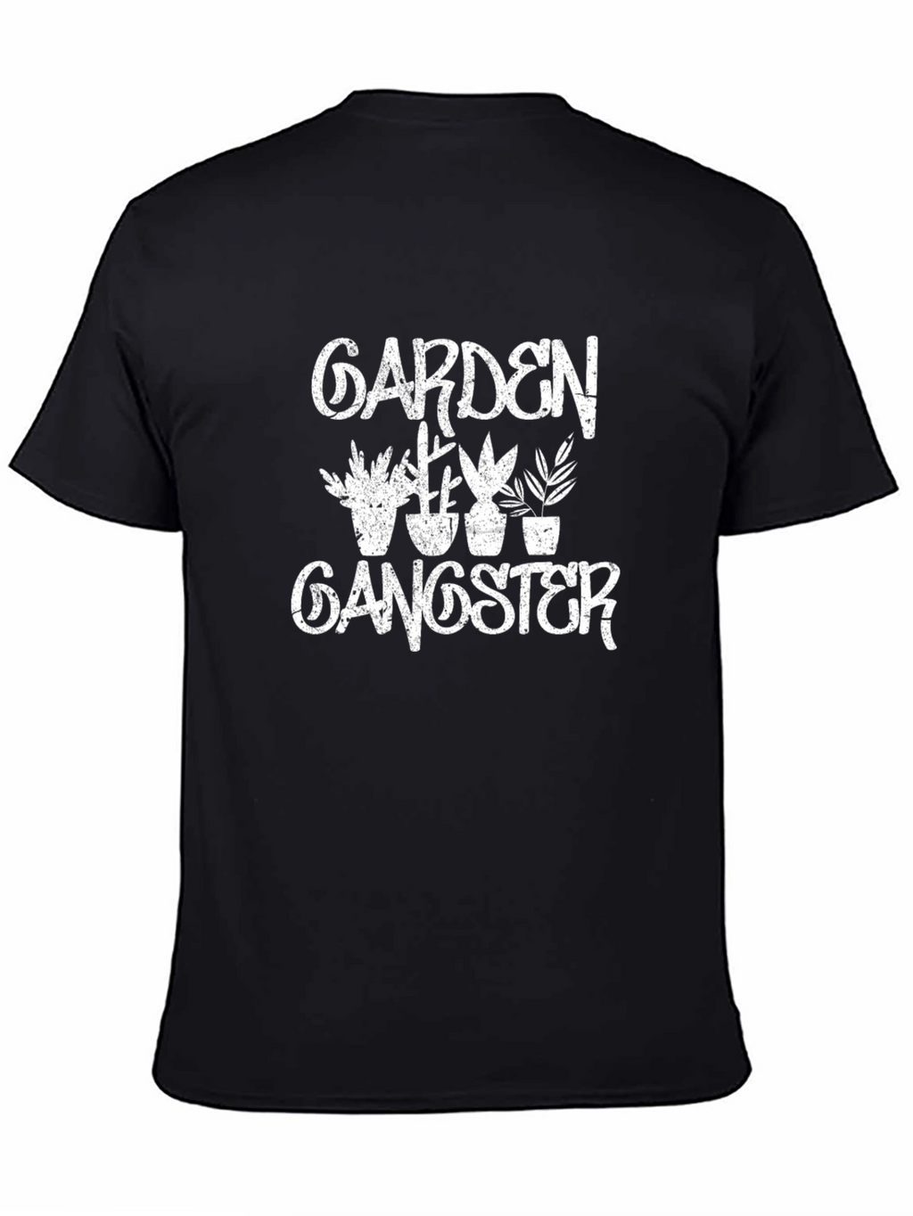 Garden Gangster Graphic Tee - Black