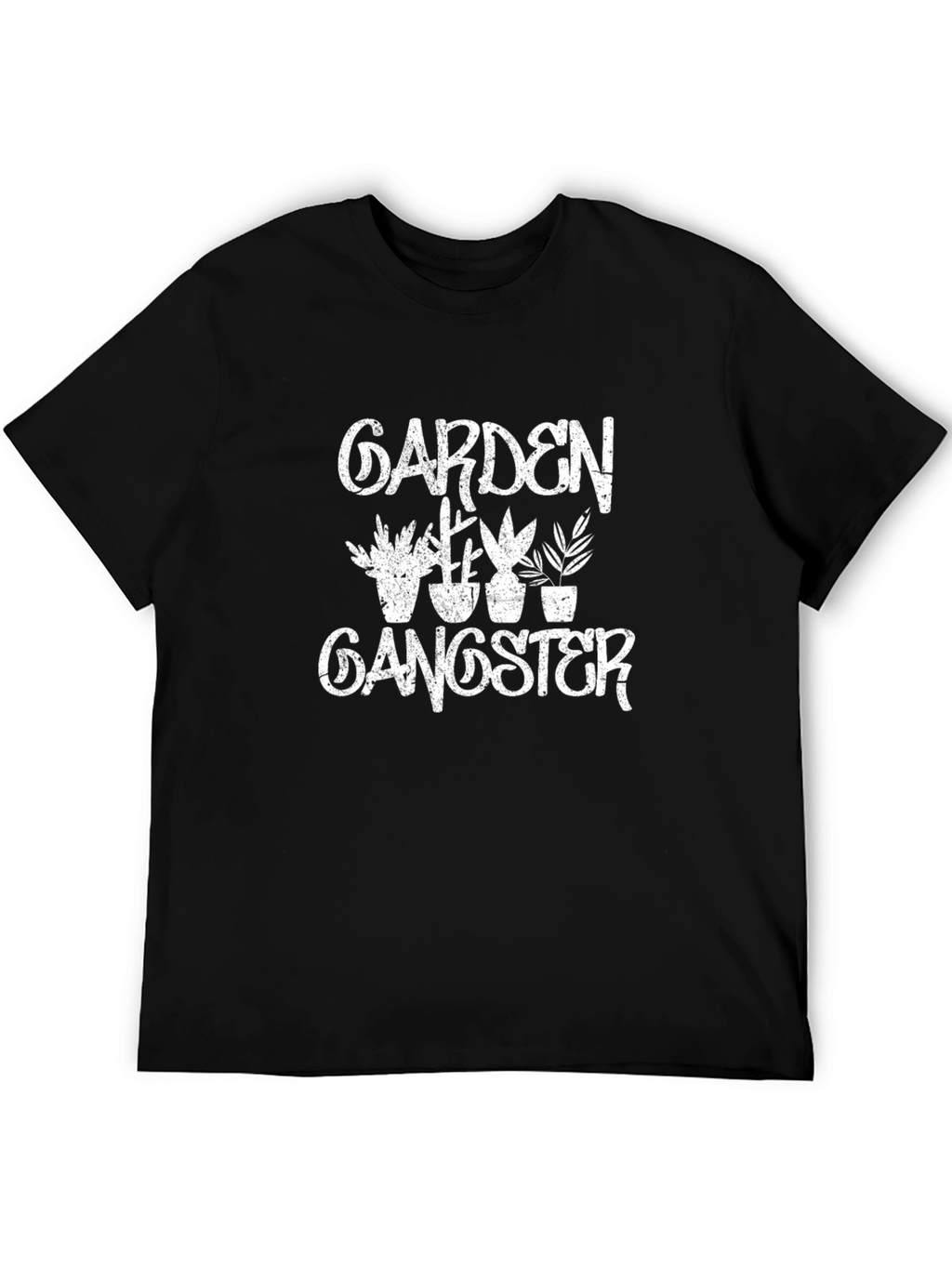 Garden Gangster Graphic Tee - Black