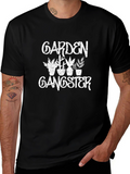 Garden Gangster Graphic Tee - Black