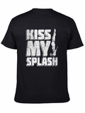 Kiss My Splash Diver Black T-Shirt