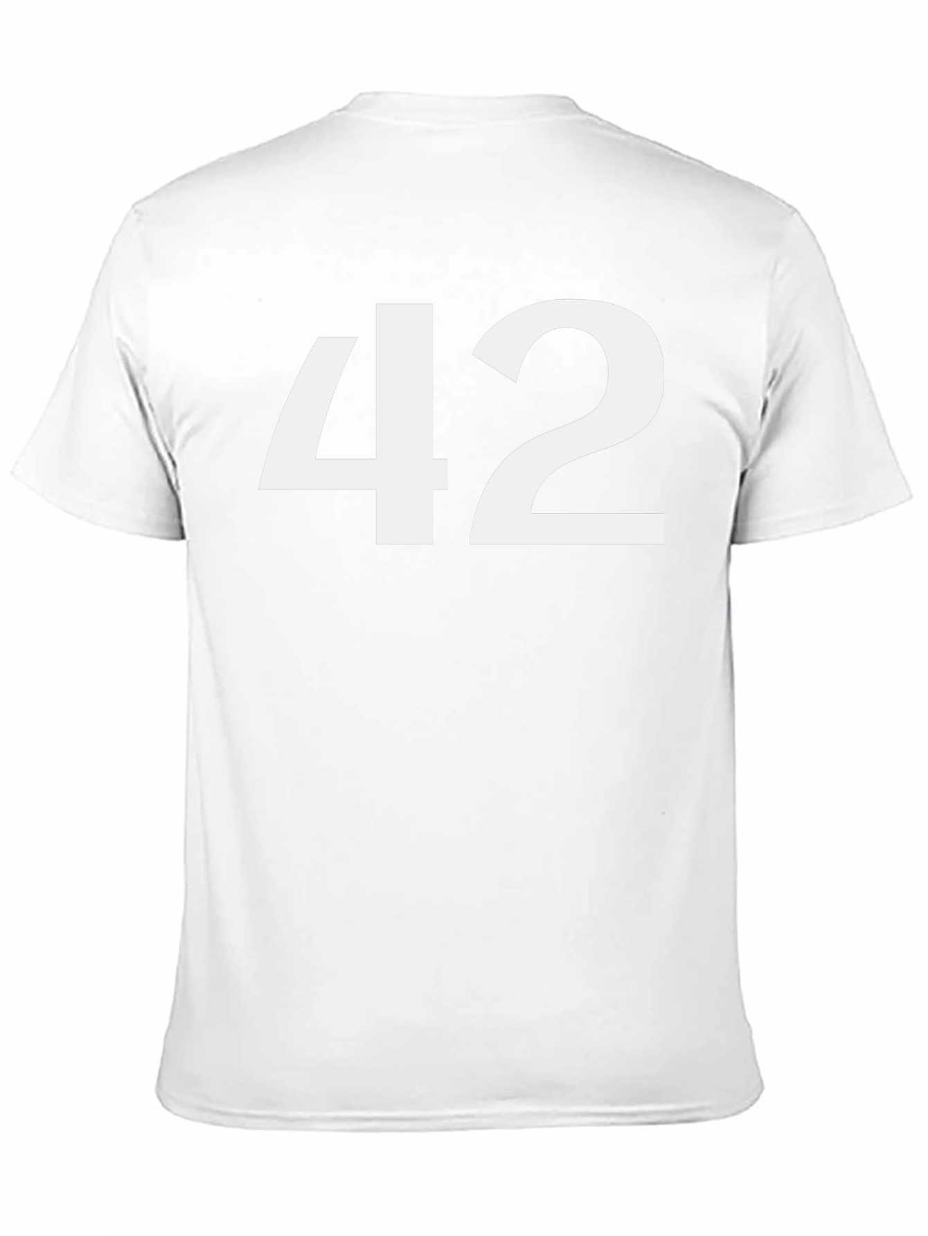 Mens 42 Graphic T-Shirt - Black