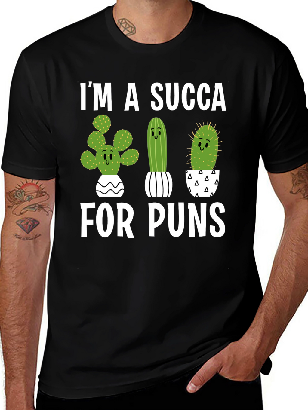 Im a Succa for Puns T-Shirt