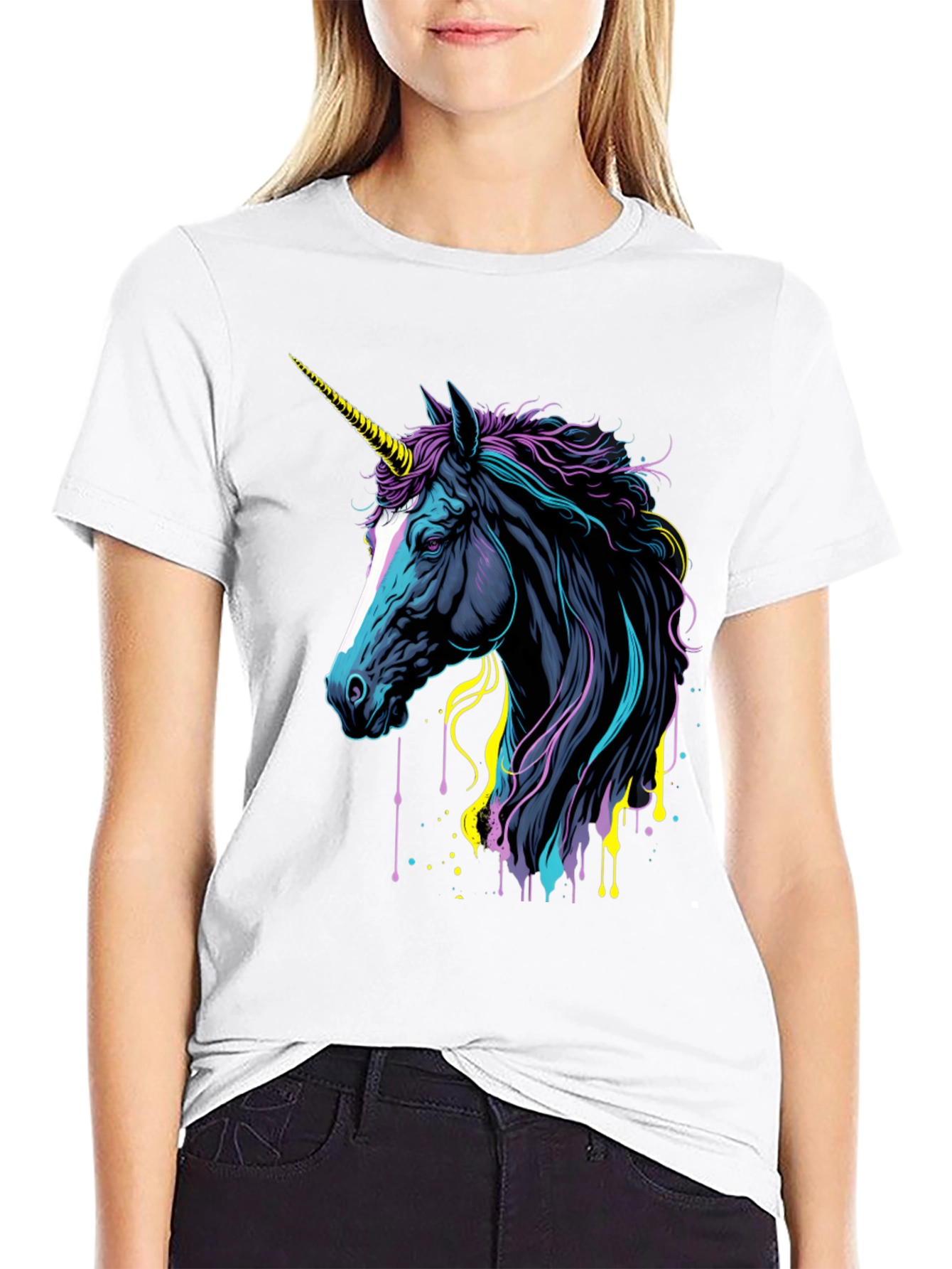 Unicorn Graphic Tee - Colorful & Unique!