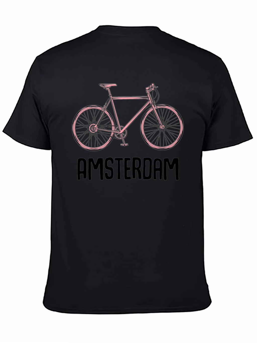 Amsterdam Bike Graphic T-Shirt - Cool City Style