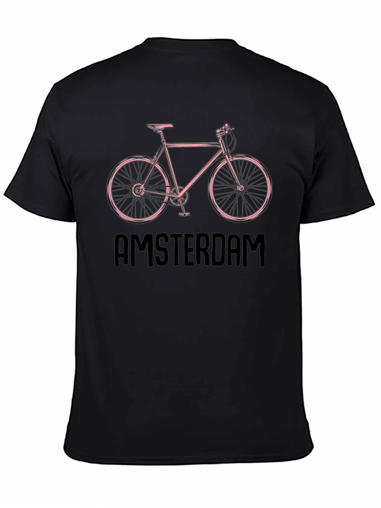 Amsterdam Bike Graphic T-Shirt - Cool City Style