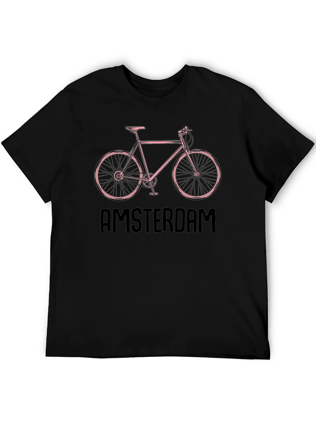 Amsterdam Bike Graphic T-Shirt - Cool City Style
