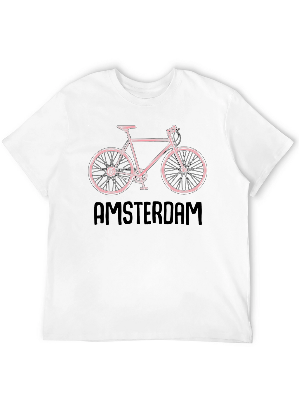 Amsterdam Bike Graphic T-Shirt - Cool City Style