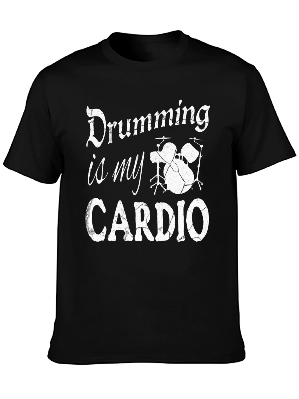Drumming is My Cardio Graphic Tee