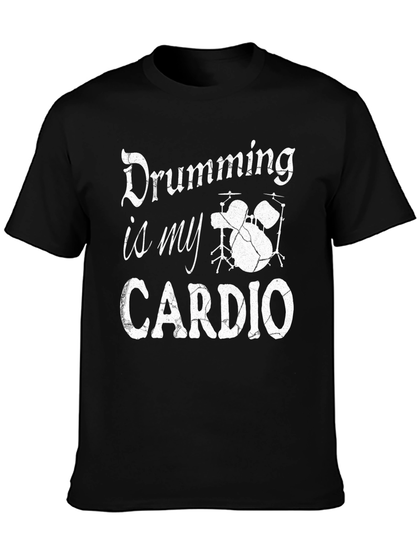 Drumming is My Cardio Graphic Tee
