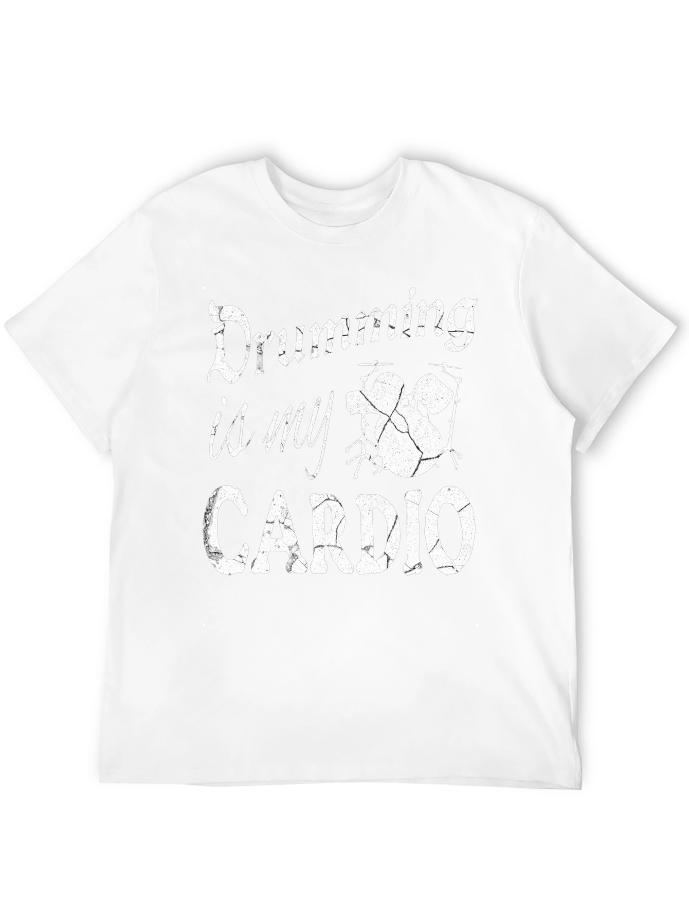 Drumming is My Cardio Graphic Tee