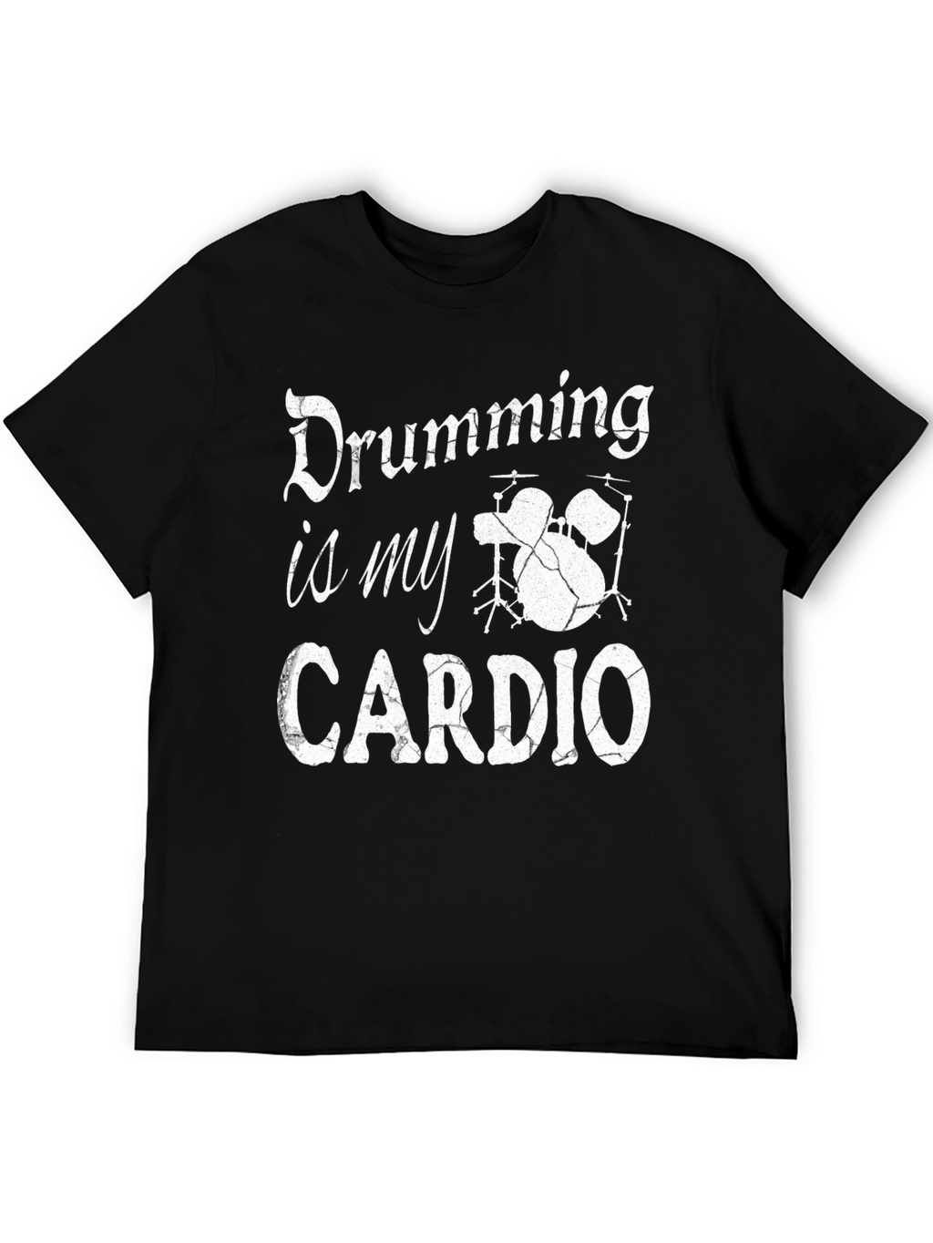 Drumming is My Cardio Graphic Tee
