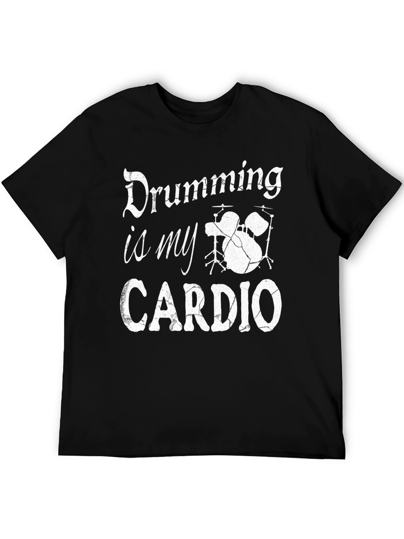 Drumming is My Cardio Graphic Tee