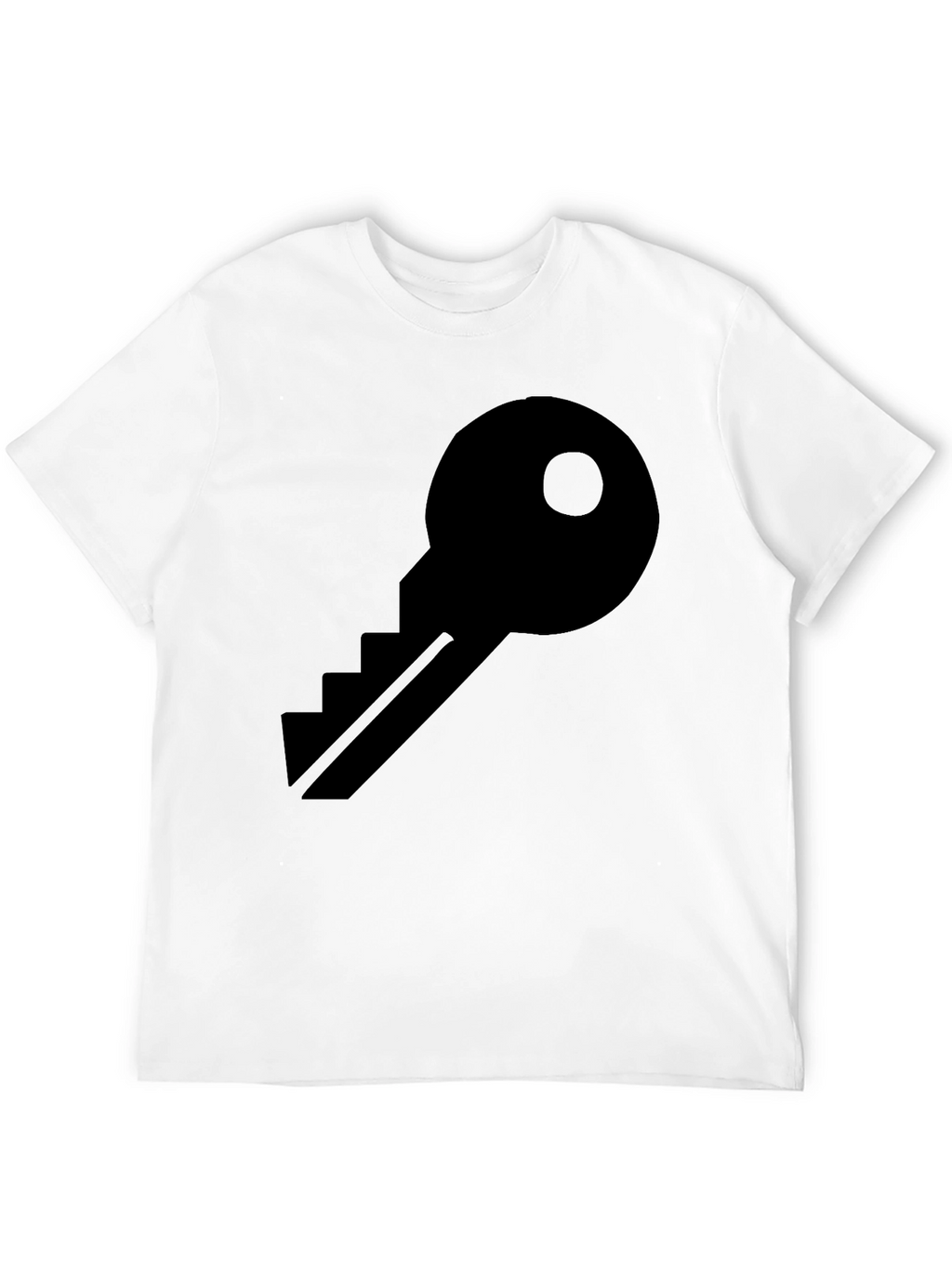 Key Graphic Black T-Shirt - Unisex Style