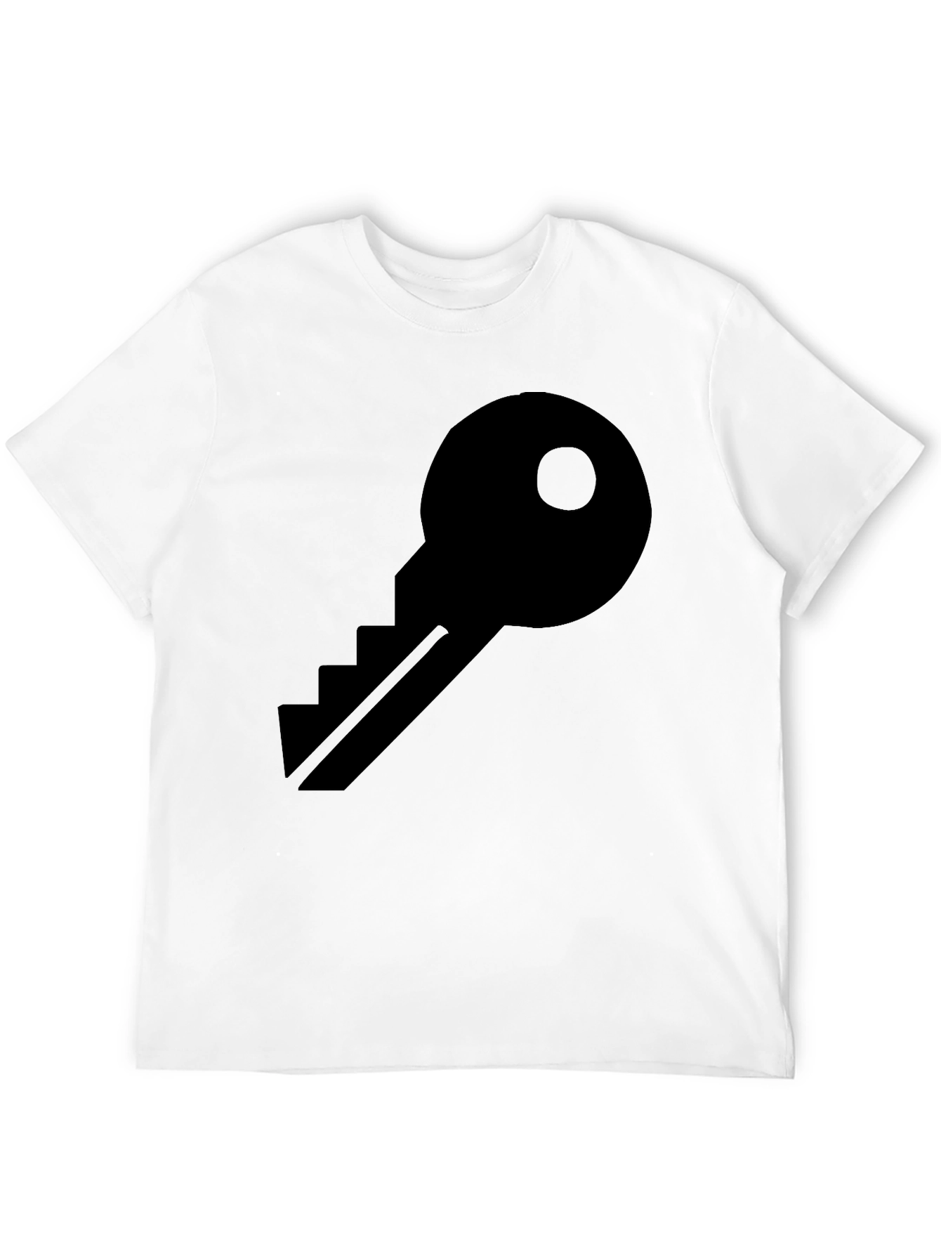 Key Graphic Black T-Shirt - Unisex Style