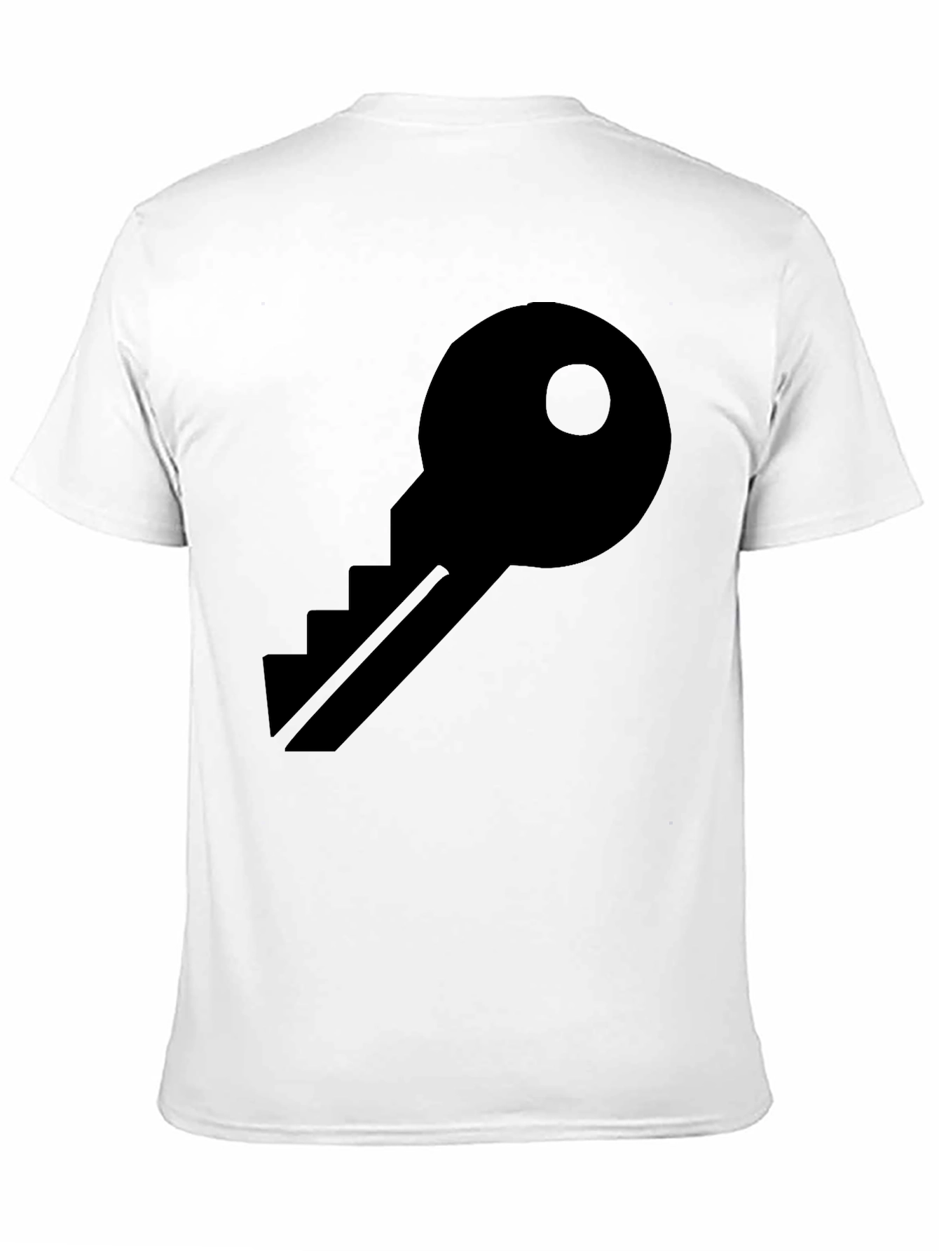 Key Graphic Black T-Shirt - Unisex Style