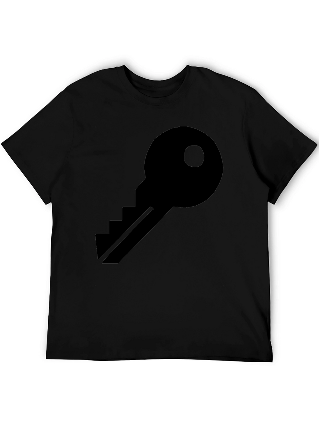 Key Graphic Black T-Shirt - Unisex Style