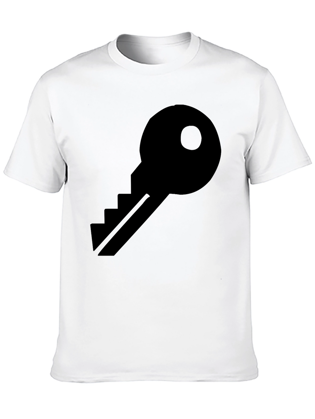 Key Graphic Black T-Shirt - Unisex Style