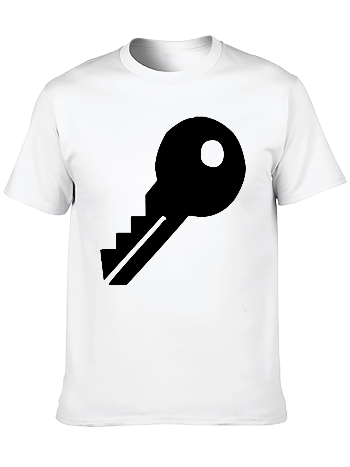 Key Graphic Black T-Shirt - Unisex Style