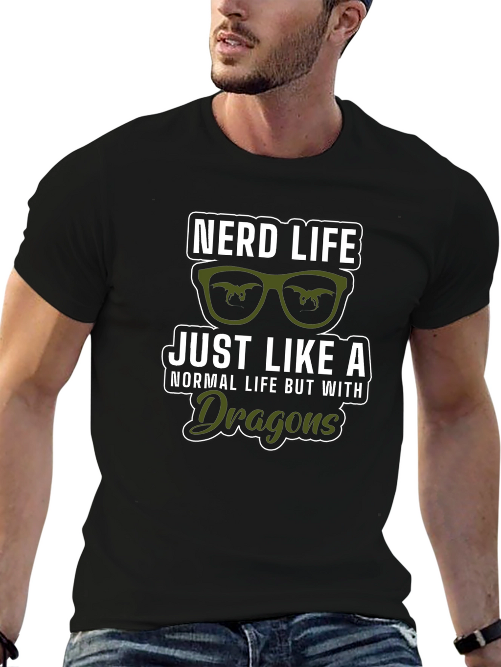 Nerd Life Dragon T-Shirt
