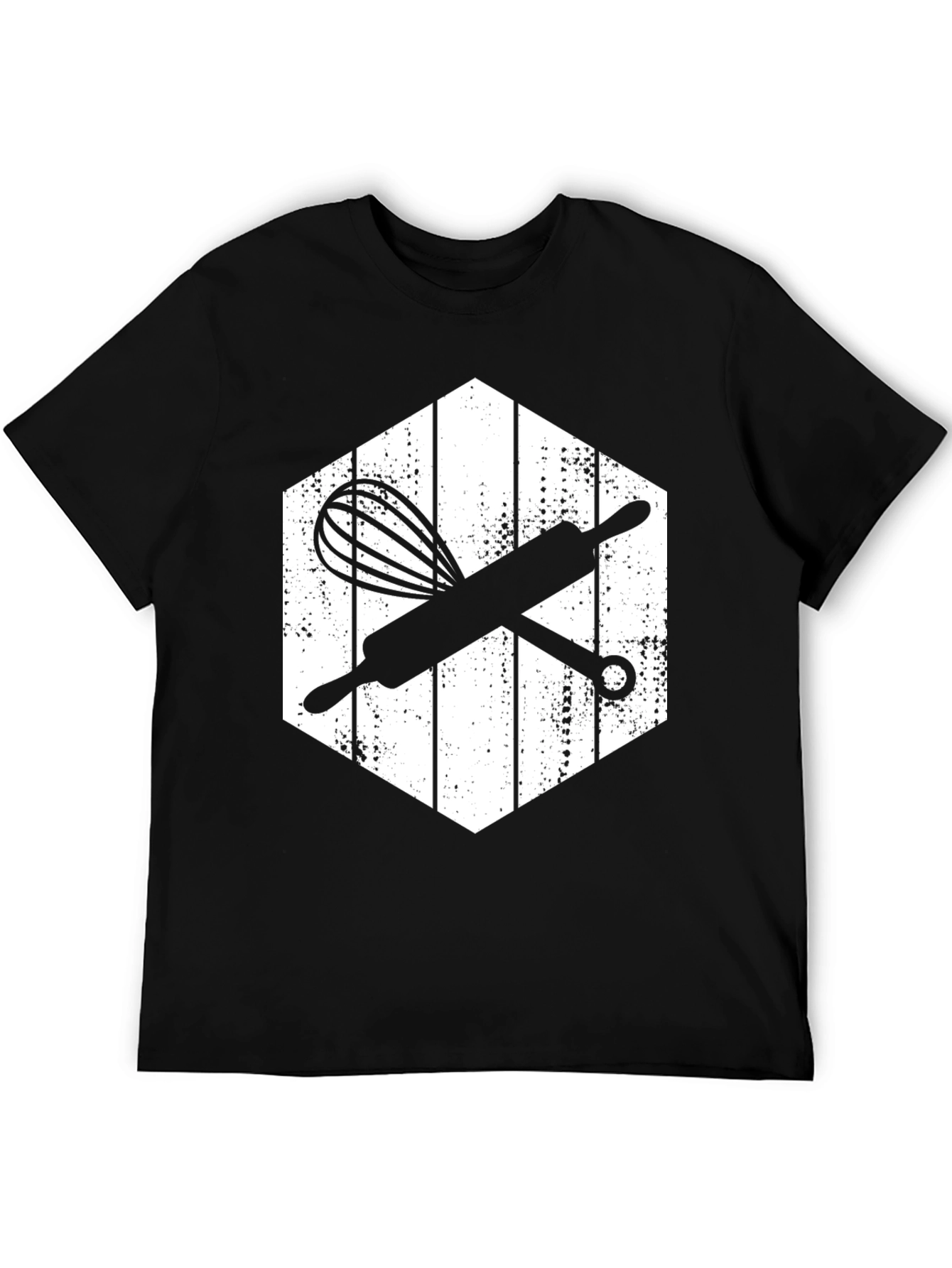 Bakers Whisk & Rolling Pin T-Shirt