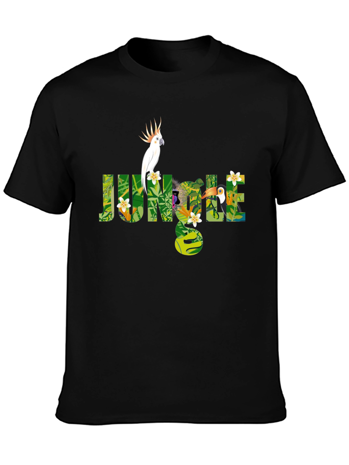 Jungle Graphic Print T-Shirt