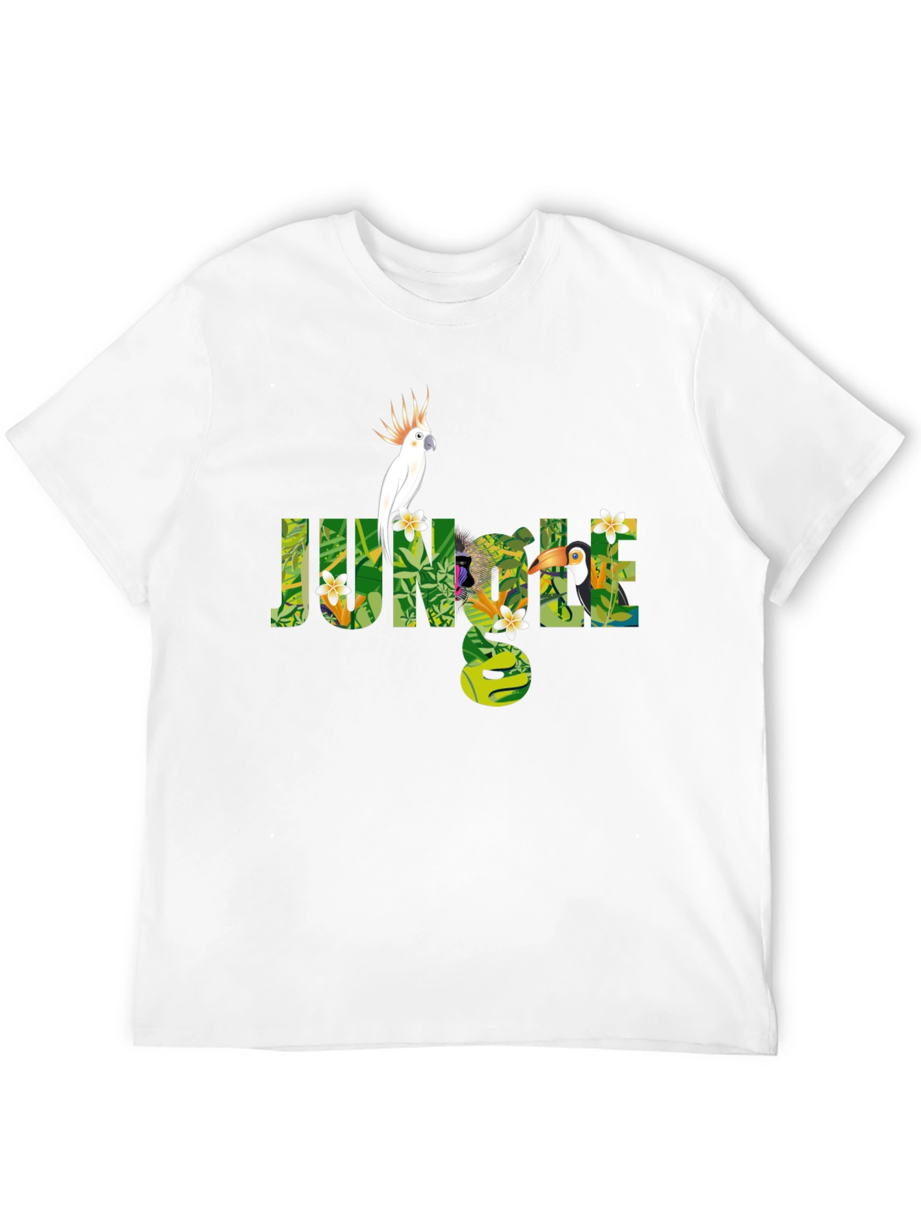 Jungle Graphic Print T-Shirt