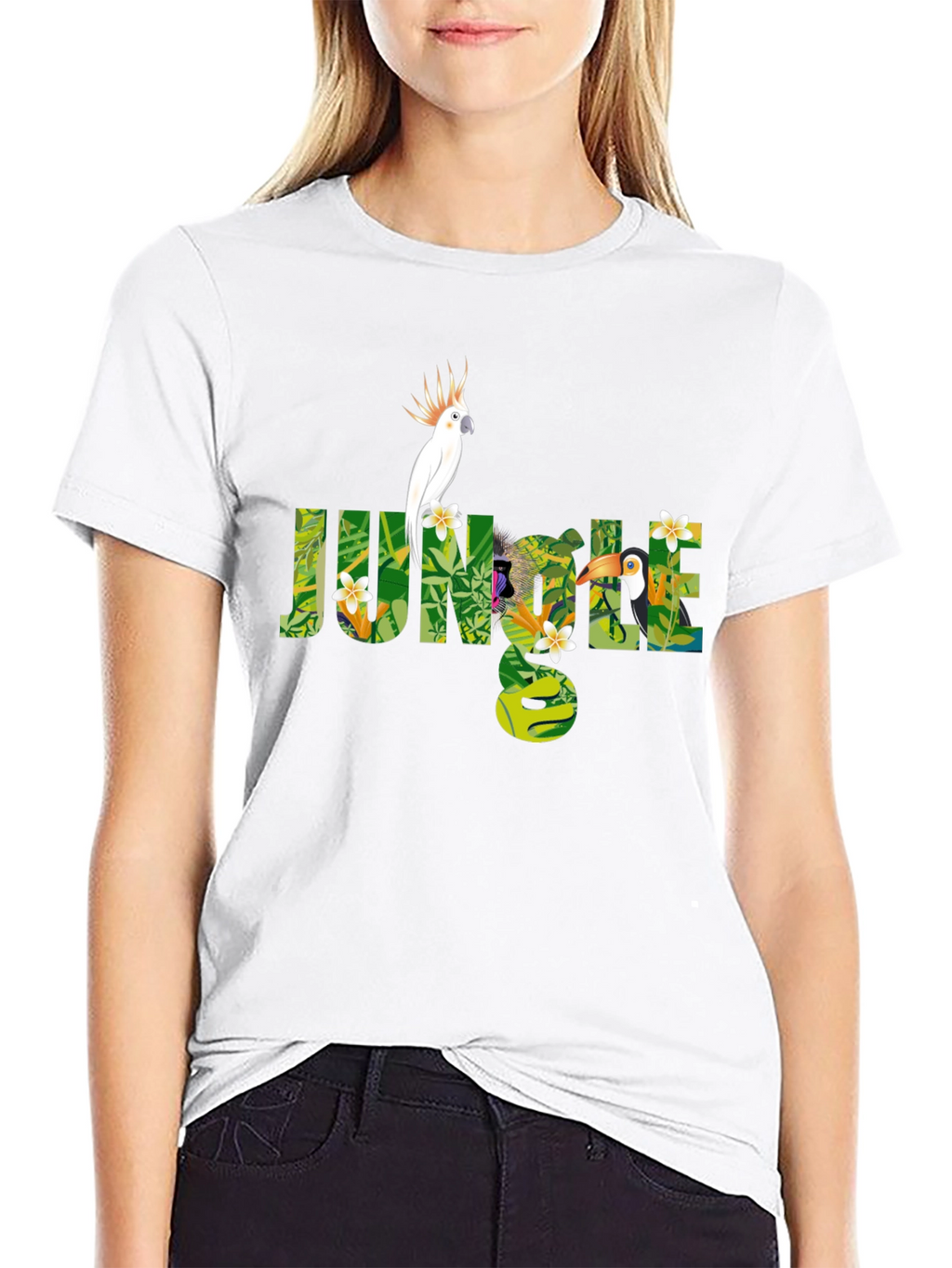 Jungle Graphic Print T-Shirt