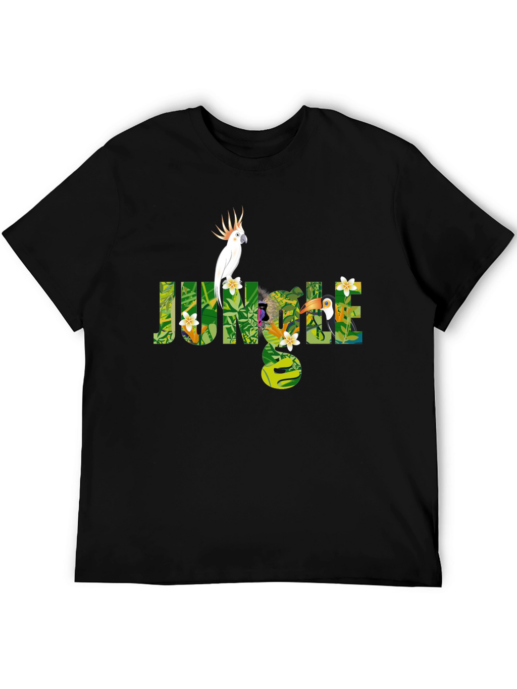 Jungle Graphic Print T-Shirt