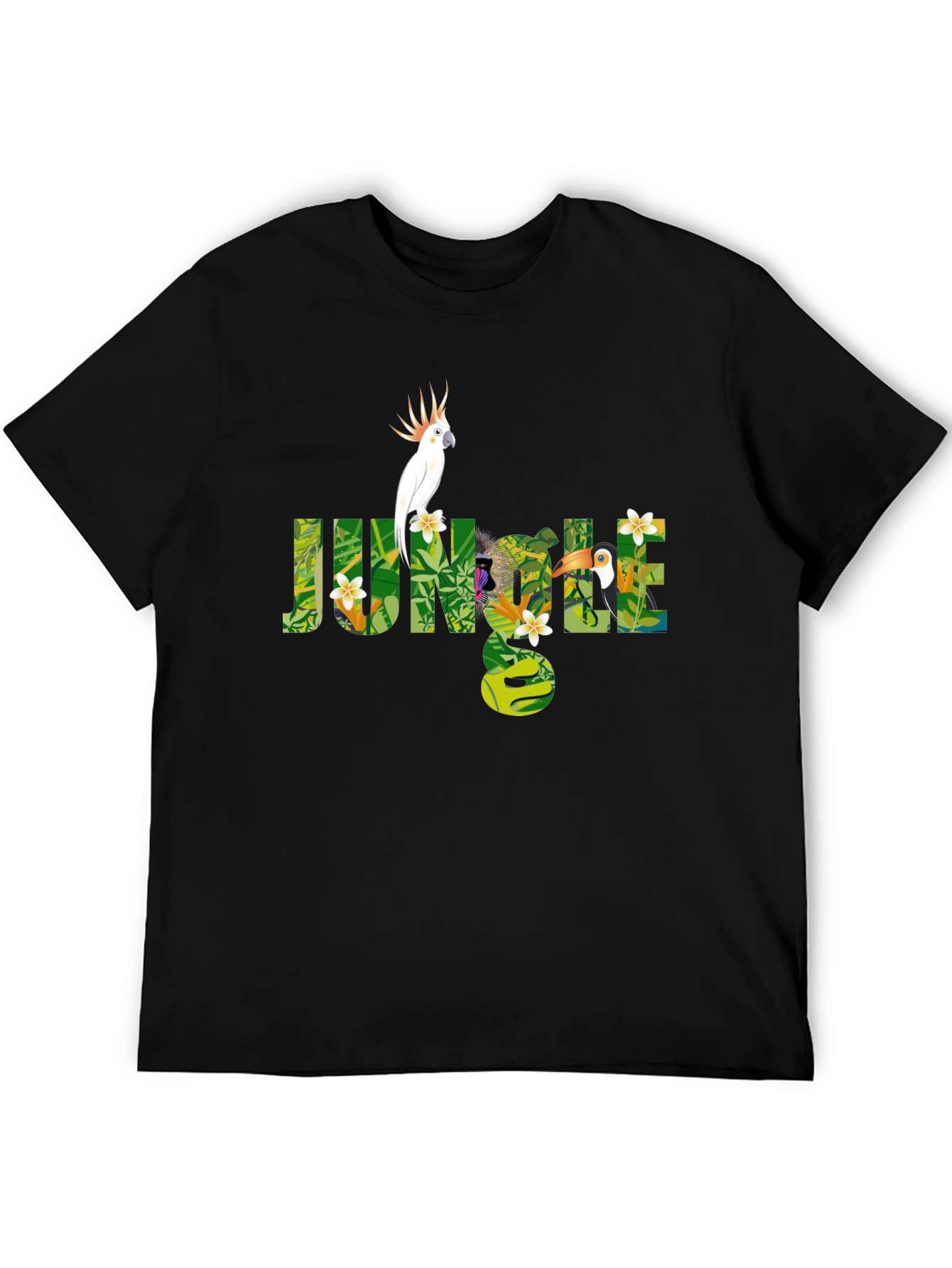 Jungle Graphic Print T-Shirt