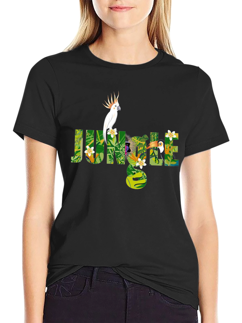 Jungle Graphic Print T-Shirt