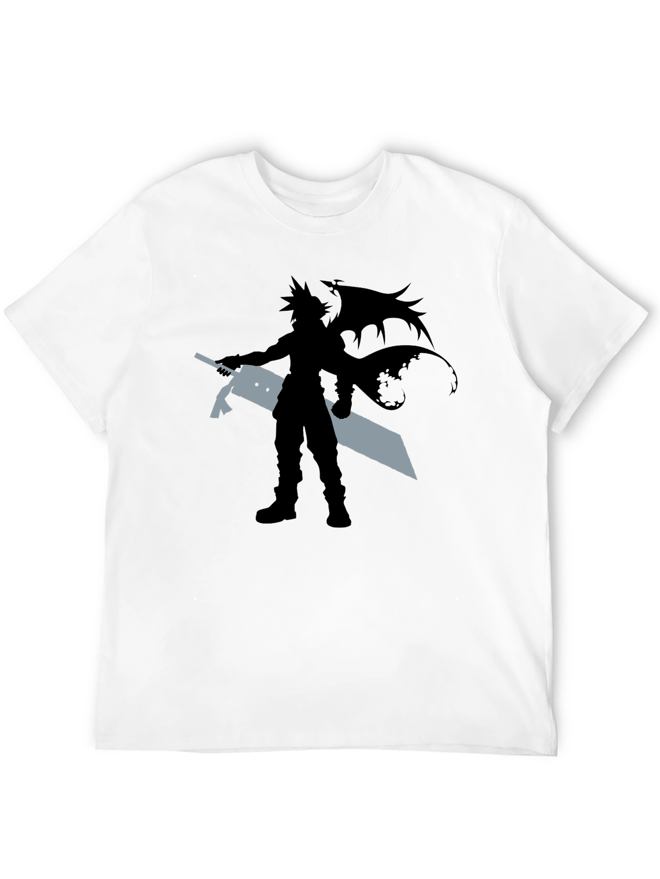 Fantasy Character Graphic Tee - Black