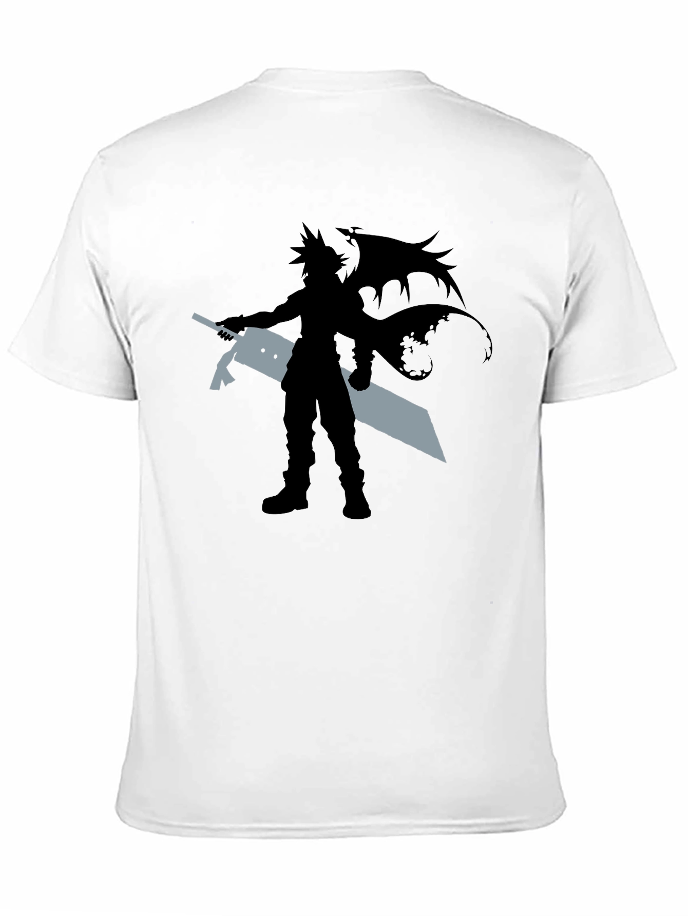 Fantasy Character Graphic Tee - Black