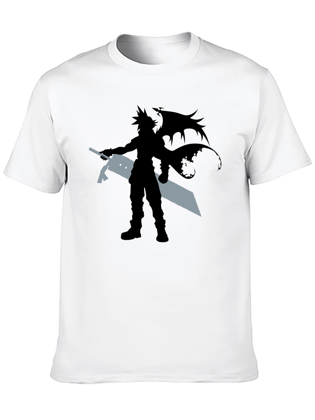 Fantasy Character Graphic Tee - Black
