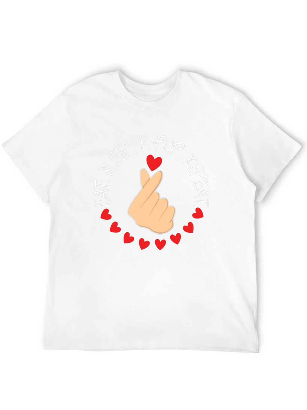 Eat Sleep K-Pop Repeat T-Shirt
