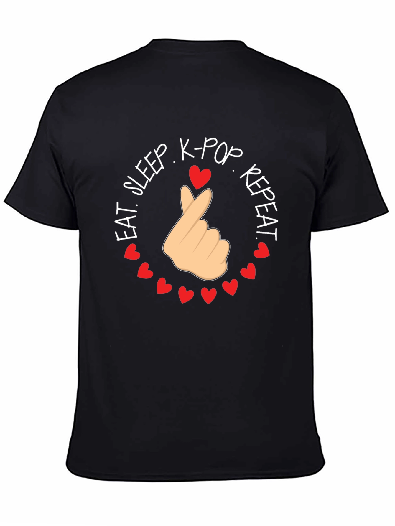 Eat Sleep K-Pop Repeat T-Shirt