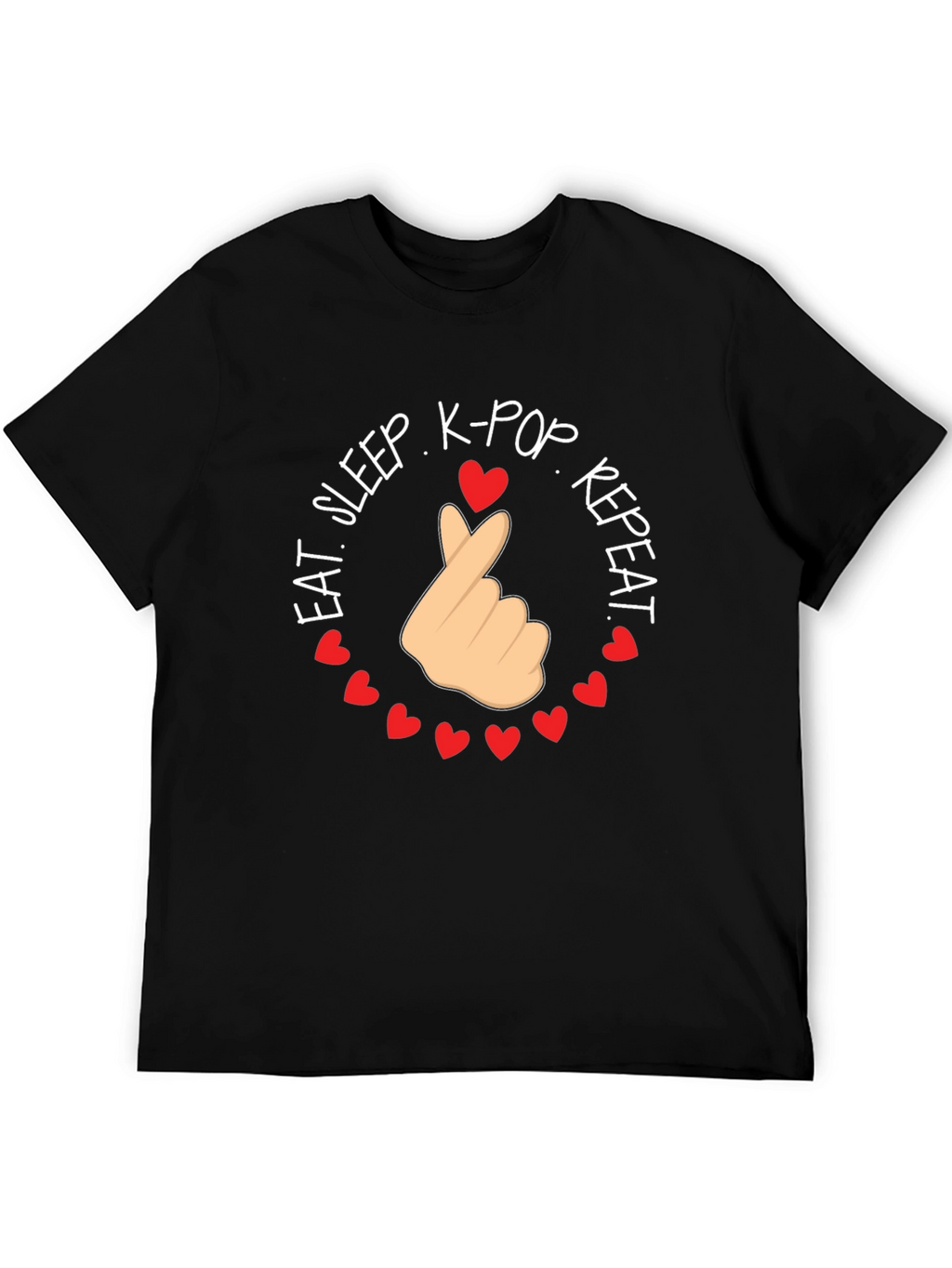 Eat Sleep K-Pop Repeat T-Shirt