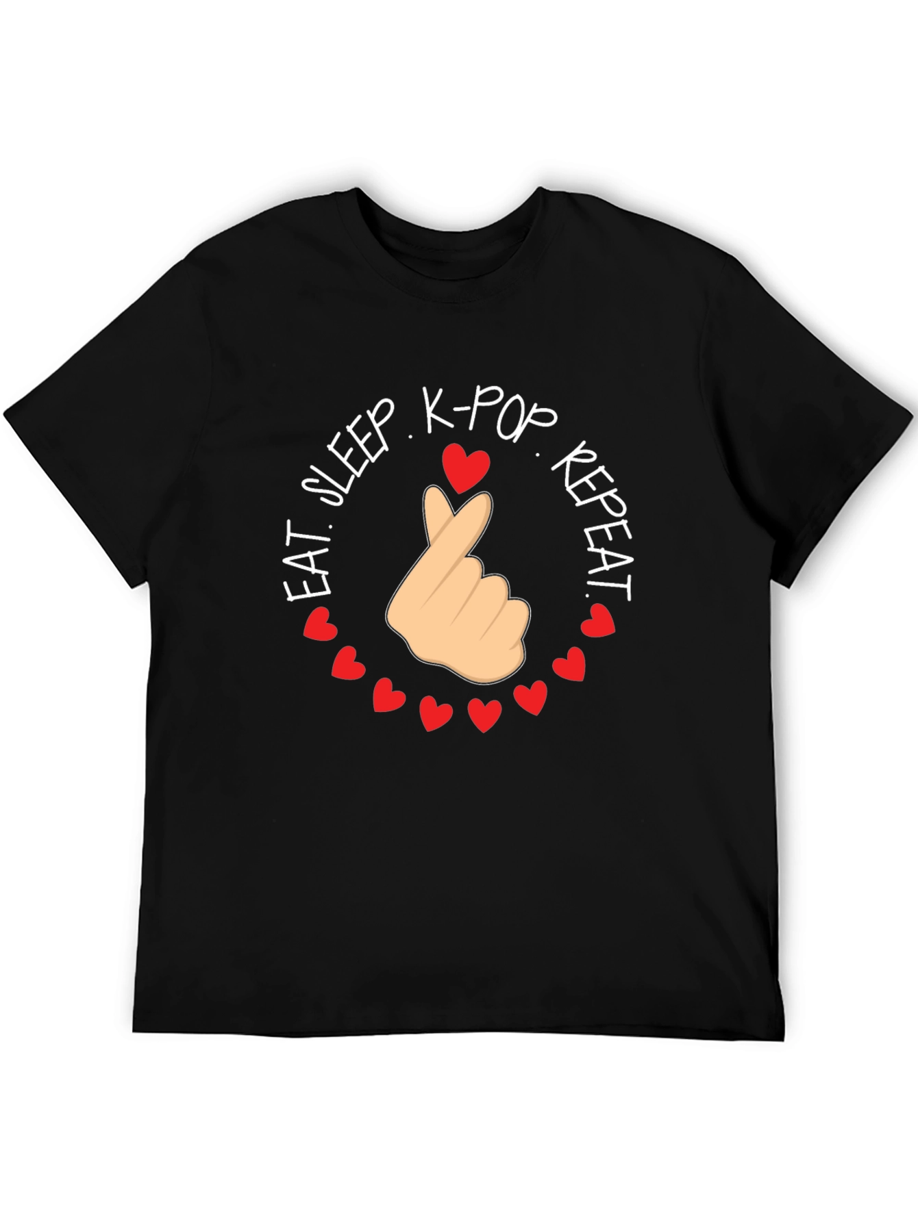 Eat Sleep K-Pop Repeat T-Shirt