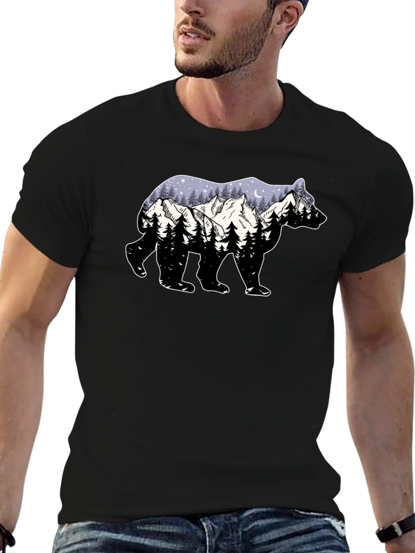 Bear Mountain Forest Graphic Tee