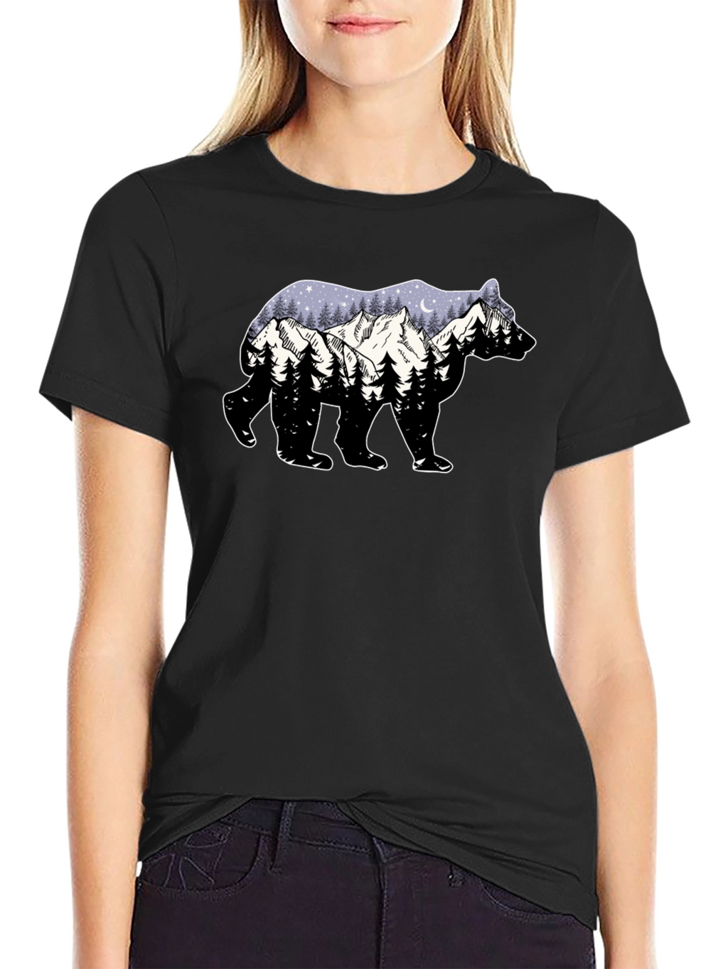Bear Mountain Forest Graphic Tee