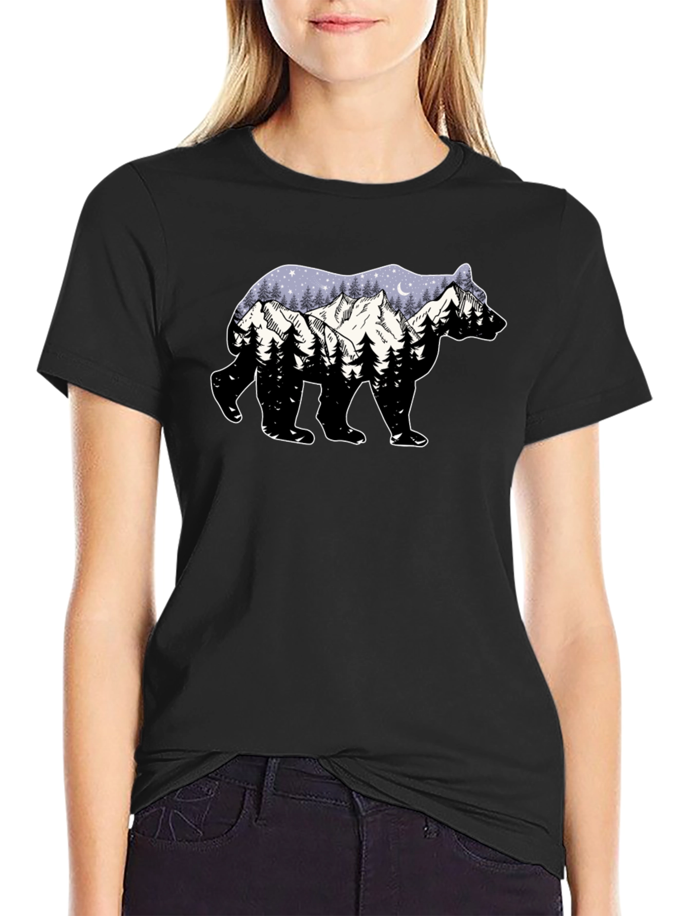 Bear Mountain Forest Graphic Tee