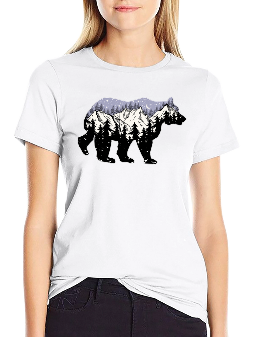 Bear Mountain Forest Graphic Tee