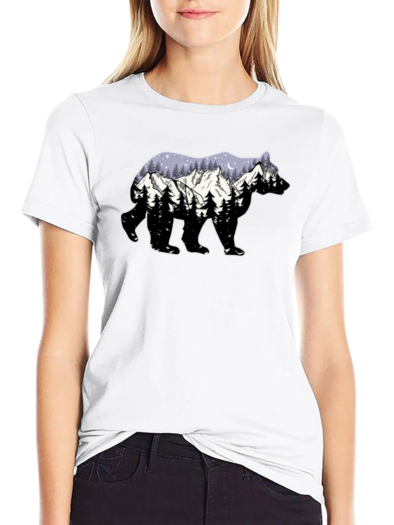Bear Mountain Forest Graphic Tee