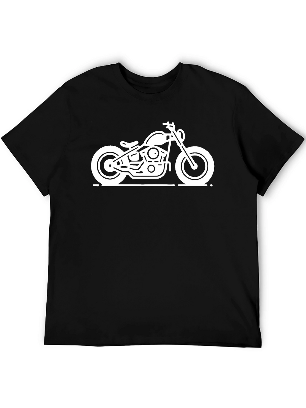 Motorcycle Graphic T-Shirt - Cool Biker Tee