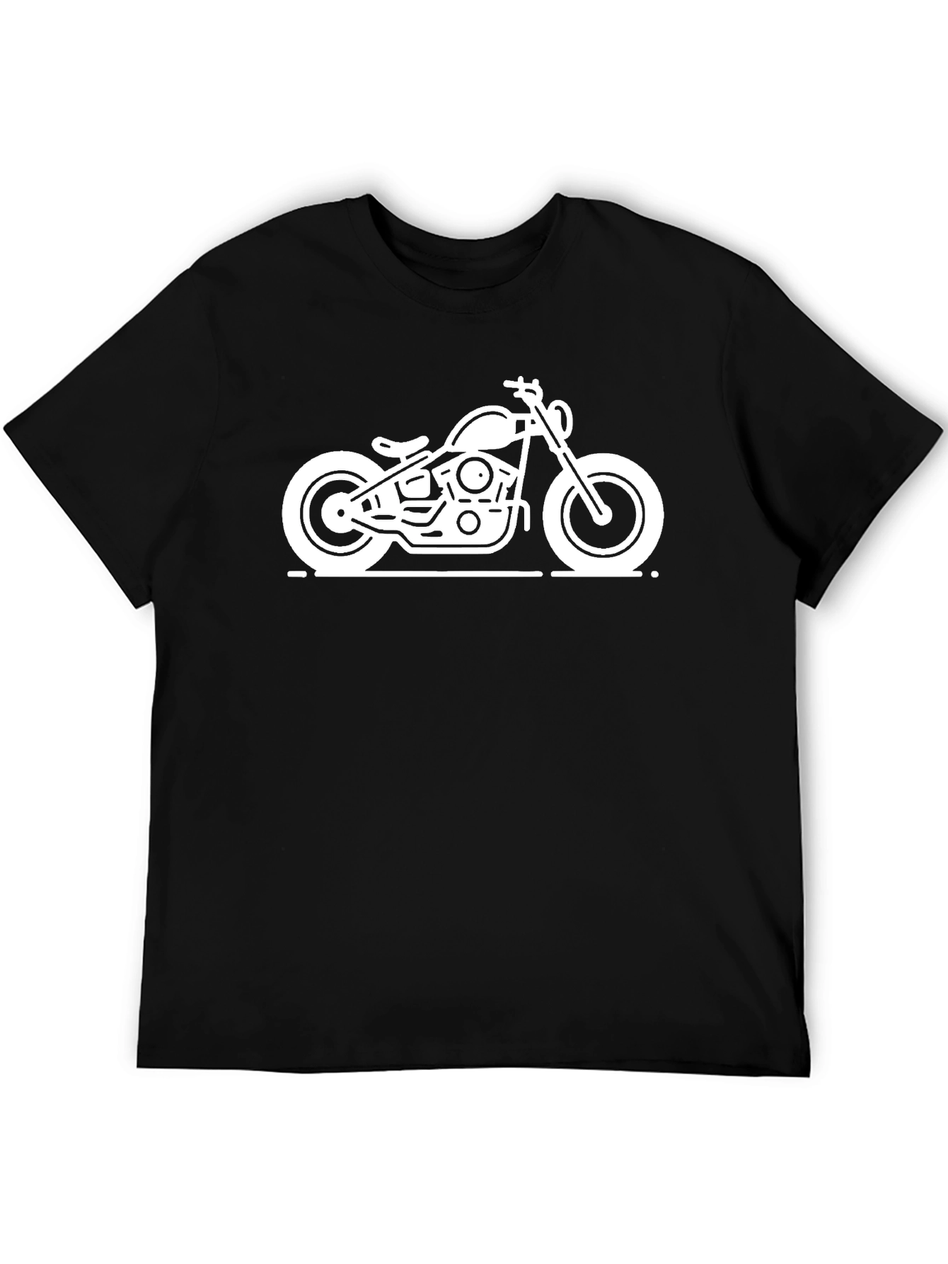 Motorcycle Graphic T-Shirt - Cool Biker Tee