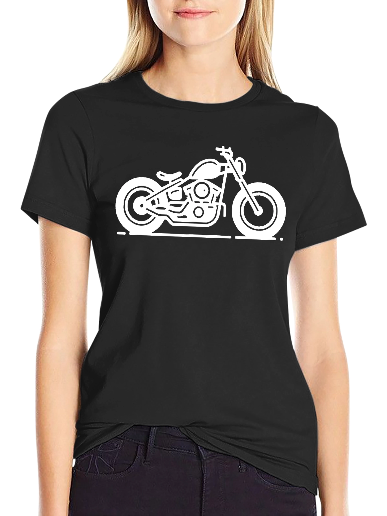 Motorcycle Graphic T-Shirt - Cool Biker Tee