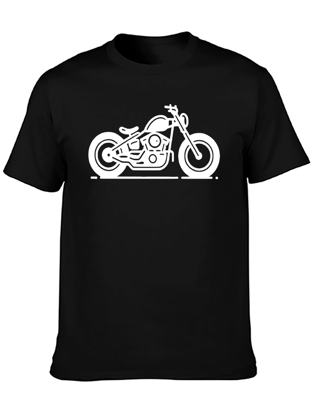 Motorcycle Graphic T-Shirt - Cool Biker Tee